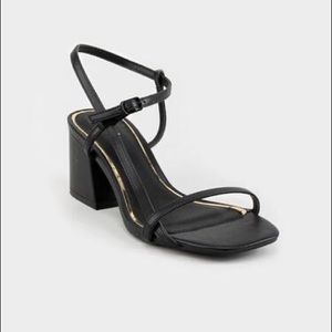 Qupid Katen Asymmetrical Block Heel